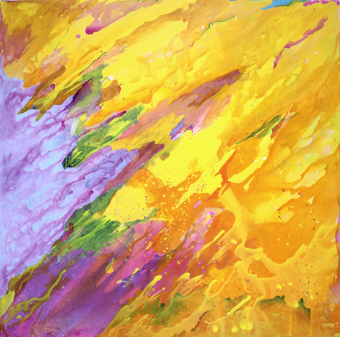 Acrylic, 48” x 48”